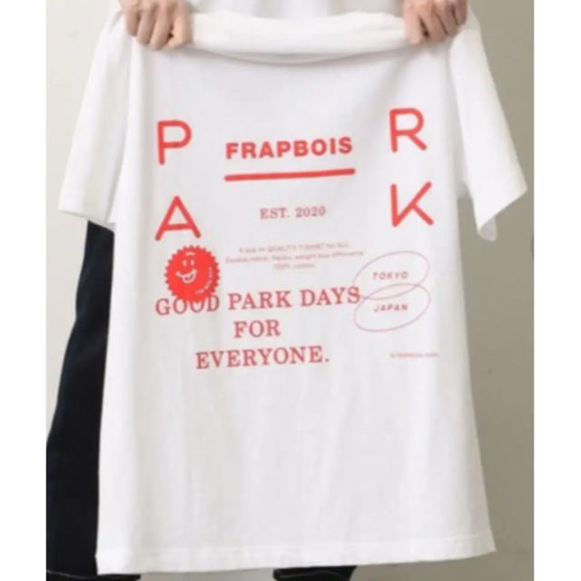 FRAPBOIS(フラボア)のフラボア ✩︎⡱PARK Tシャツ　ユニセックス レディースのトップス(Tシャツ(半袖/袖なし))の商品写真