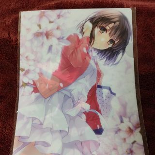 カドカワショテン(角川書店)の冴えない彼女の育てかた 加藤恵 クリアファイル(アニメ/ゲーム)