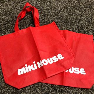 ミキハウス(mikihouse)のミキハウス　エコバッグ　2枚セット(その他)