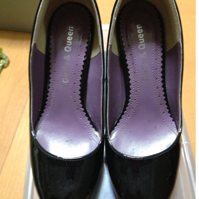 黒♡エナメルパンプス♡ レディースの靴/シューズ(ハイヒール/パンプス)の商品写真