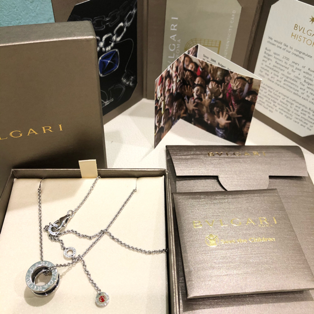 BVLGARI - 値下げ!! 超美品 BVLGARI ブルガリ セーブ・ザ・チルドレン ...