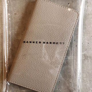 バナーバレット(Banner Barrett)のBANNER BARRETT スマホ ケース iPhoneX iPhoneXS(iPhoneケース)