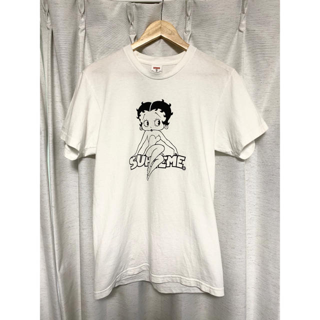 【美品】M supreme betty boop tee 16ssTシャツ/カットソー(半袖/袖なし)