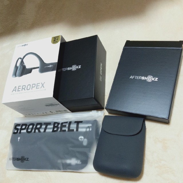 AEROPEX ワイヤレス 骨伝導ヘッドフォン/イヤフォン