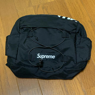 シュプリーム(Supreme)のSupreme Waist Bag Black box logo (ボディーバッグ)