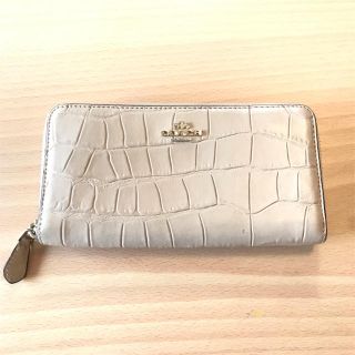 コーチ(COACH)のCOACH/コーチ 長財布 クロコダイル柄(財布)