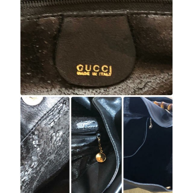 Gucci(グッチ)のGUCCI グッチ 本物 牛革 ショルダーバッグ 難あり レディースのバッグ(ショルダーバッグ)の商品写真