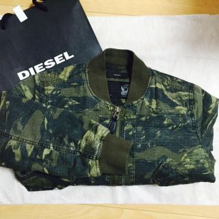 美品　DIESEL レディース　カモフラ  ジャケット　レア　迷彩　アウター