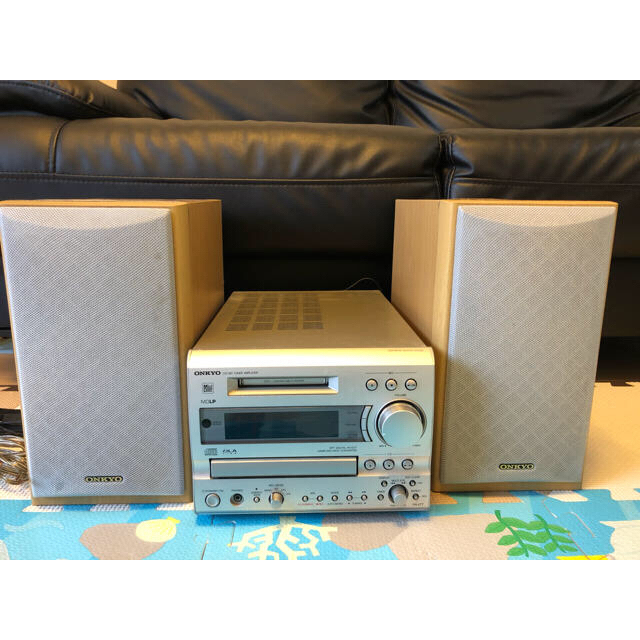 ONKYO(オンキヨー)のONKYO  FR-V77　CD/MDコンポ スマホ/家電/カメラのオーディオ機器(アンプ)の商品写真