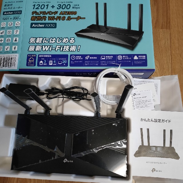 TP-Link WiFi6 ルーター Archer AX10