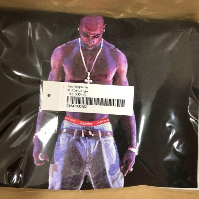 Supreme(シュプリーム)のSUPREME 20SS Tupac Hologram Tee L 白 2pac メンズのトップス(Tシャツ/カットソー(半袖/袖なし))の商品写真