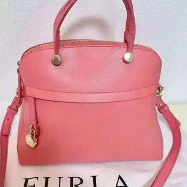 レディースFURLA ハンドバッグ　ピンク