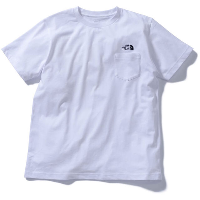 【新品・未開封】THE NORTH FACE シンプルロゴポケットTシャツ 白L