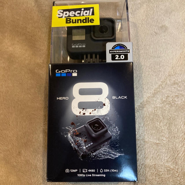 GoPro(ゴープロ)の【新品】GoPro HERO8 限定ボックスセット CHDRB-801 スマホ/家電/カメラのカメラ(コンパクトデジタルカメラ)の商品写真