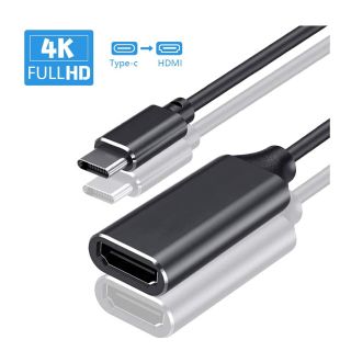 usb type c hdmi 変換アダプタ usb-c hdmi ケーブル4K(その他)