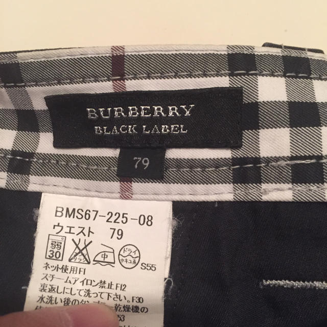 BURBERRY BLACK LABEL(バーバリーブラックレーベル)のバーバリーブラックレーベル ハーフパンツ メンズのパンツ(ショートパンツ)の商品写真