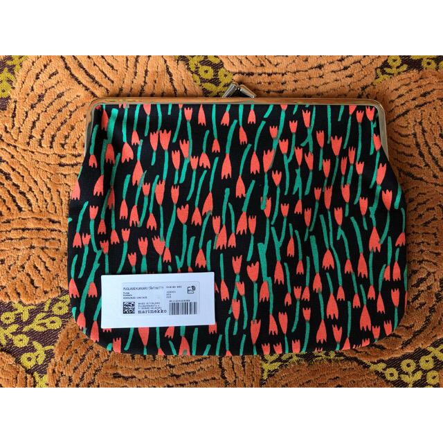 marimekko - 新品 マリメッコ marimekko ポーチ がま口 トゥー marimekko - 新品 マリメッコ marimekko ポーチ がま口 トゥー