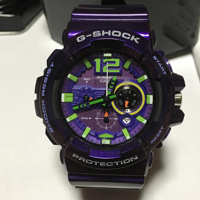 【新品未使用】G-SHOCK エヴァンゲリオン初号機カラー 紫/黄緑