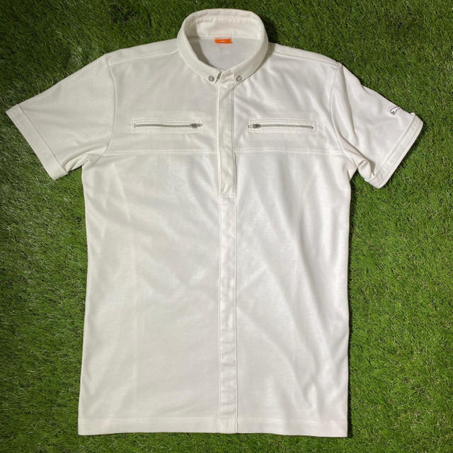 PUMA(プーマ)のプーマGOLF 半袖ポロシャツ メンズ　Ｍ　ホワイト スポーツ/アウトドアのゴルフ(ウエア)の商品写真