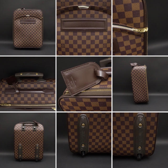 LOUIS VUITTON(ルイヴィトン)のルィヴィトン 難有り ダミエ ベガス45 キャリーバック 旅行鞄 ヴィンテージ レディースのバッグ(スーツケース/キャリーバッグ)の商品写真