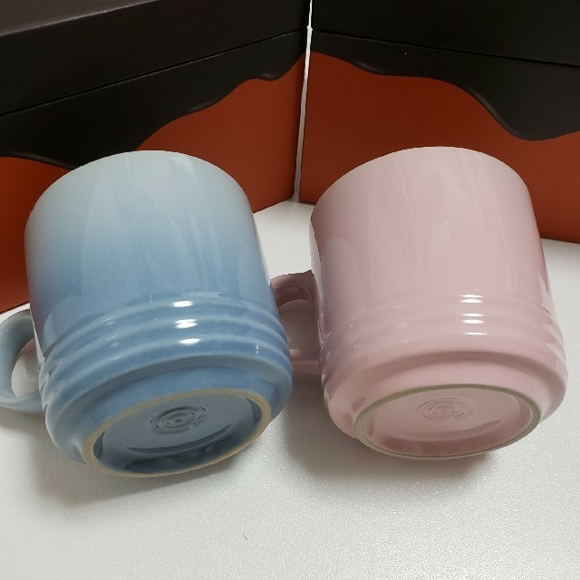 LE CREUSET(ルクルーゼ)の専用★ル クルーゼ マグカップ ショコラドアッシュコラボ 4個セット インテリア/住まい/日用品のキッチン/食器(グラス/カップ)の商品写真