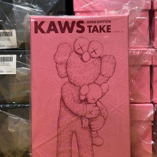 メディコムトイ(MEDICOM TOY)の新品未開封 KAWS TAKE PINK ピンク(フィギュア)