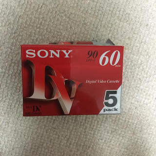 ソニー(SONY)のSONY デジタルビデオカセット 4巻 5DVM60R3(ビデオカメラ)