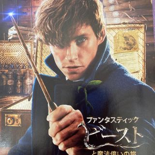 映画『ファンタスティックビーストと魔法使いの旅』　見開きフライヤー(印刷物)