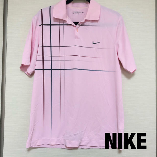 NIKE(ナイキ)のNIKE ナイキ ゴルフウエアポロシャツMサイズ メンズのトップス(ポロシャツ)の商品写真