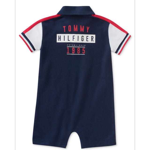 TOMMY HILFIGER(トミーヒルフィガー)の新品 トミーヒルフィガーロンパース18M/85 キッズ/ベビー/マタニティのベビー服(~85cm)(ロンパース)の商品写真