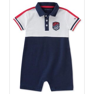 トミーヒルフィガー(TOMMY HILFIGER)の新品 トミーヒルフィガーロンパース18M/85(ロンパース)