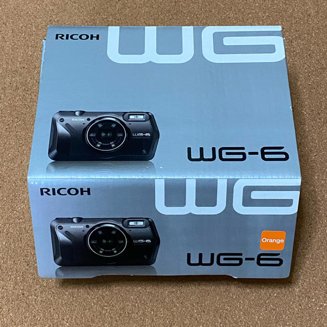 RICOH WG-6 オレンジ コンパクトデジタルカメラ RICOH WG-6 オレンジ コンパクトデジタルカメラ