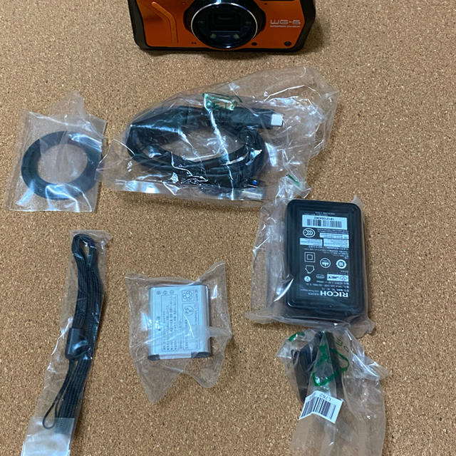 RICOH WG-6 オレンジ コンパクトデジタルカメラ RICOH WG-6 オレンジ コンパクトデジタルカメラ