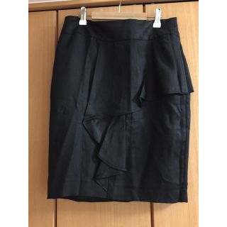 ザラ(ZARA)のZARA黒タイトスカート(ひざ丈スカート)