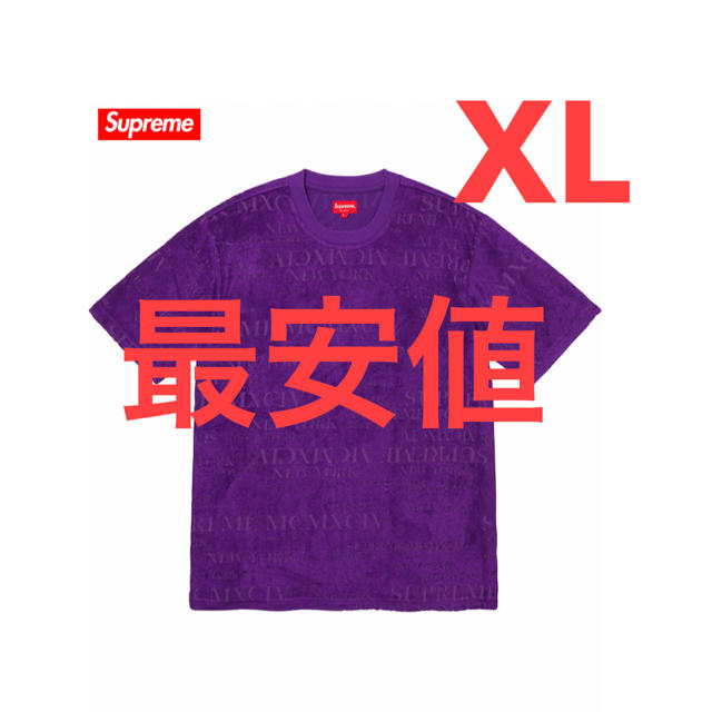 最安値 supreme MCMXCIV Terry S/S Top XLサイズ