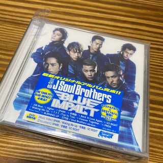 サンダイメジェイソウルブラザーズ(三代目 J Soul Brothers)のTHE BEST/BLUE IMPACT（DVD付）(ポップス/ロック(邦楽))