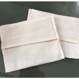 オーガニックコットン繰り返し使えるお茶パック2個セットハンドメイド(その他)