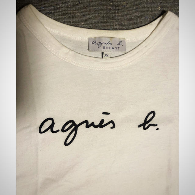 agnes b.(アニエスベー)のアニエスベー　ロゴTシャツ　ホワイト レディースのトップス(Tシャツ(半袖/袖なし))の商品写真