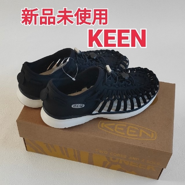 KEEN キーン ユニーク ブラック 新品未使用タグ付き 24.5センチ