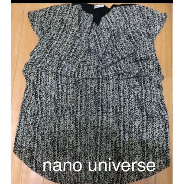 nano・universe(ナノユニバース)のナノユニバース チュニック  半袖 美品 レディースのトップス(チュニック)の商品写真