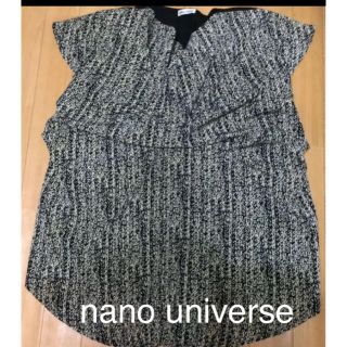 ナノユニバース(nano・universe)のナノユニバース チュニック  半袖 美品(チュニック)