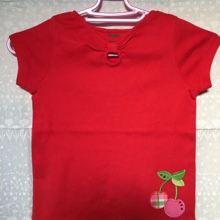 ジンボリー(GYMBOREE)のGYMBOREE  赤半袖カットソー　5才(Tシャツ/カットソー)