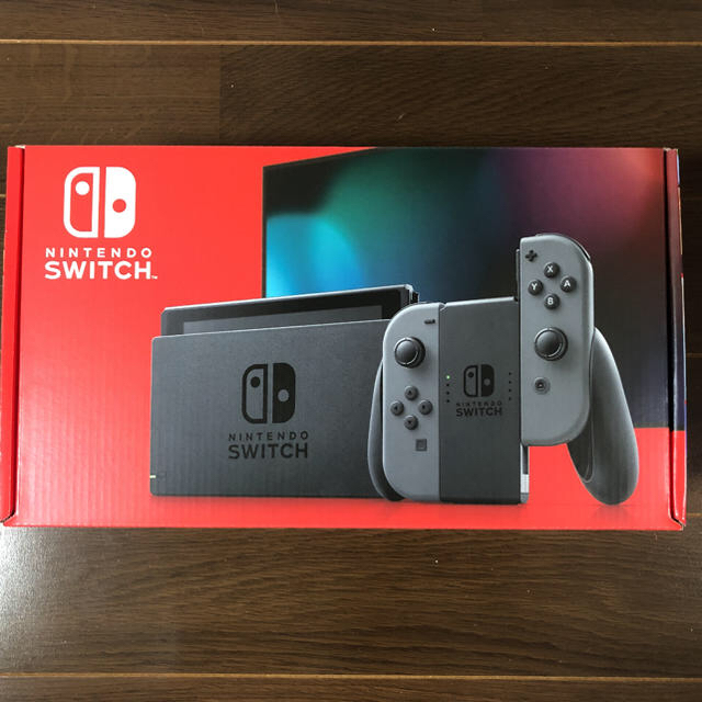 新品未開封 Nintendo Switch 本体 グレー スイッチ ニンテンドウ