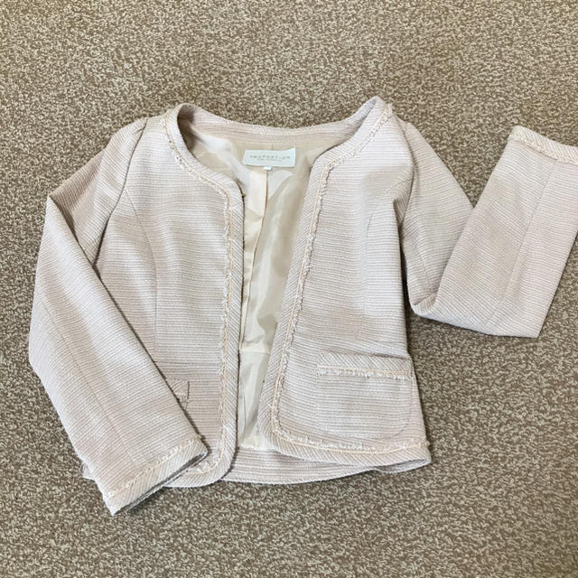 PROPORTION BODY DRESSING(プロポーションボディドレッシング)の【美品】PROPORTION BODY DRESSING ツイードスーツ レディースのフォーマル/ドレス(スーツ)の商品写真