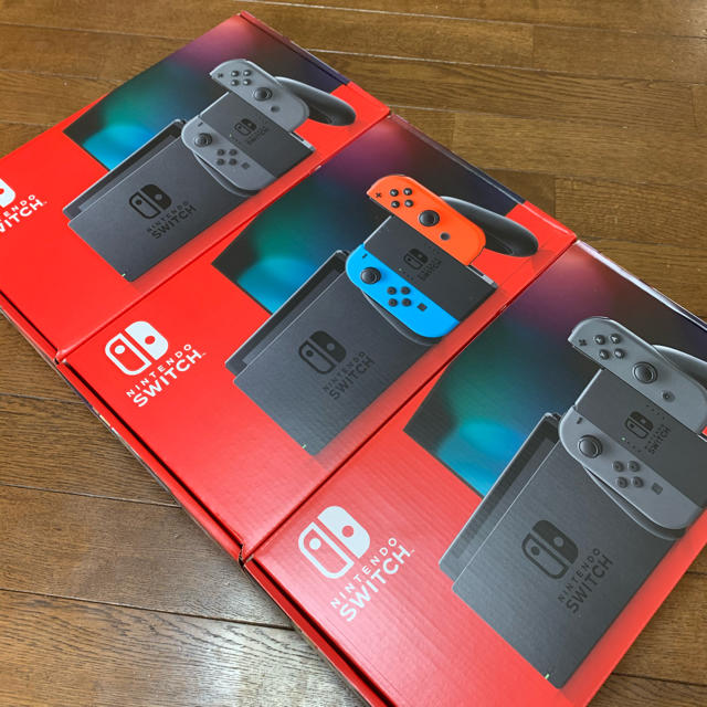 Nintendo Switch ニンテンドースイッチ３台セット　新品未使用