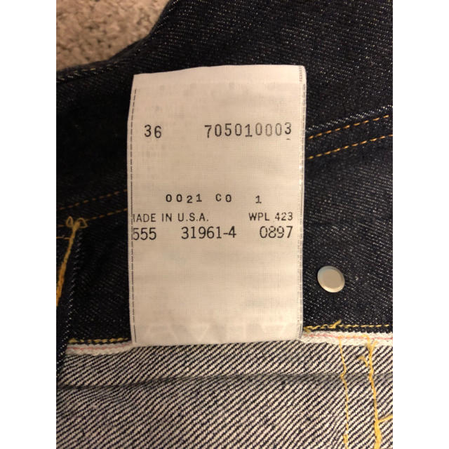 Levi's - LVC 506XX アメリカ製 36 Gジャン USA リーバイスの通販 by