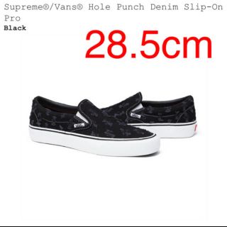 シュプリーム(Supreme)のVans Hole Punch Denim Slip-On Pro(スニーカー)