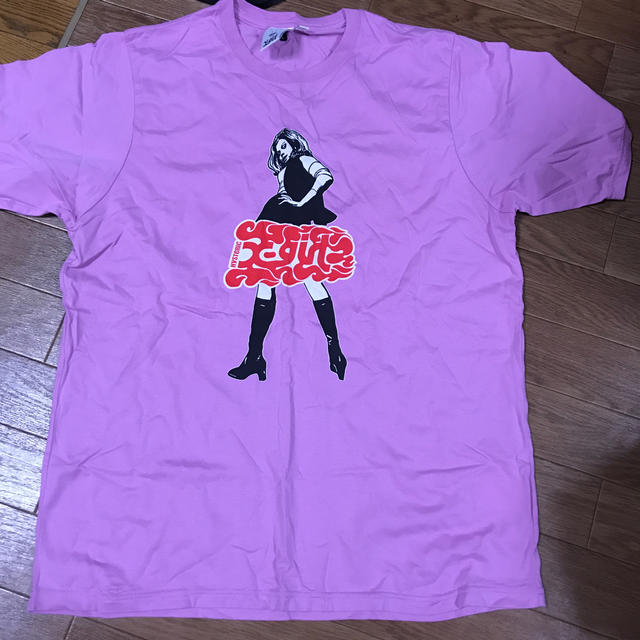 X-girl(エックスガール)のXGIRL×ヒステリックグラマーコラボTシャツ レディースのトップス(Tシャツ(半袖/袖なし))の商品写真