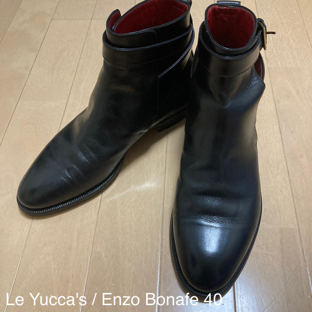 Le Yucca's Enzo Bonafe 40 ジョッパーブーツドレス/ビジネス