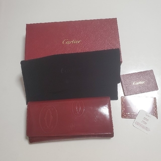 カルティエ(Cartier)の【正規品】Cartier　長財布　箱付(長財布)